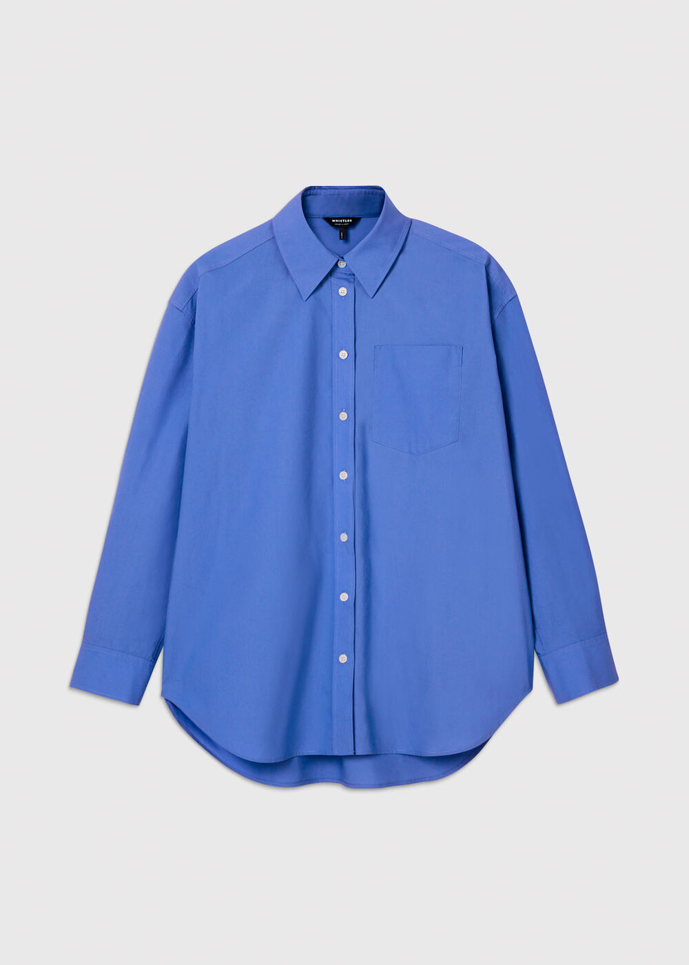 Oversized Cotton Poplin Shirt