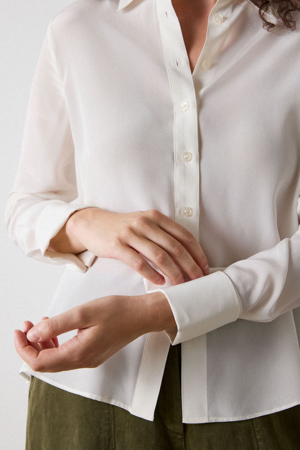Ivory Ultimate Silk Shirt