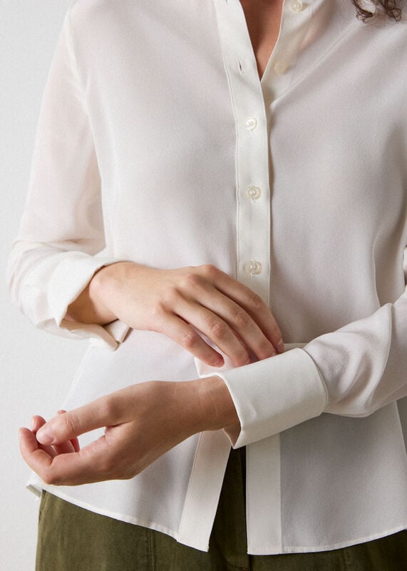 Ivory Ultimate Silk Shirt