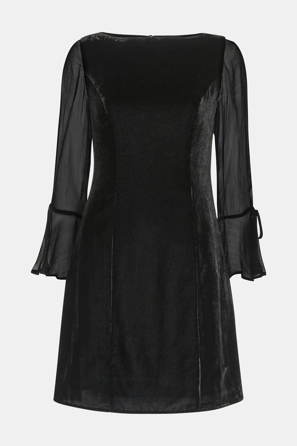 Black Myla Velvet Mini Dress