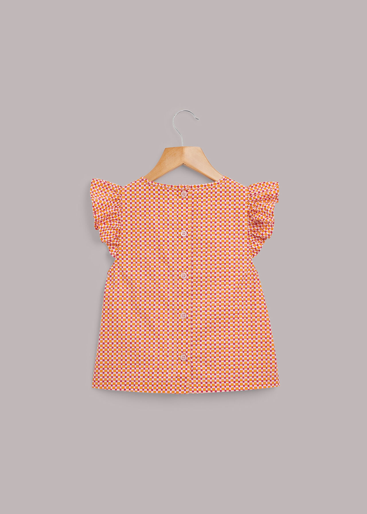 Ditsy Square Ursula Top