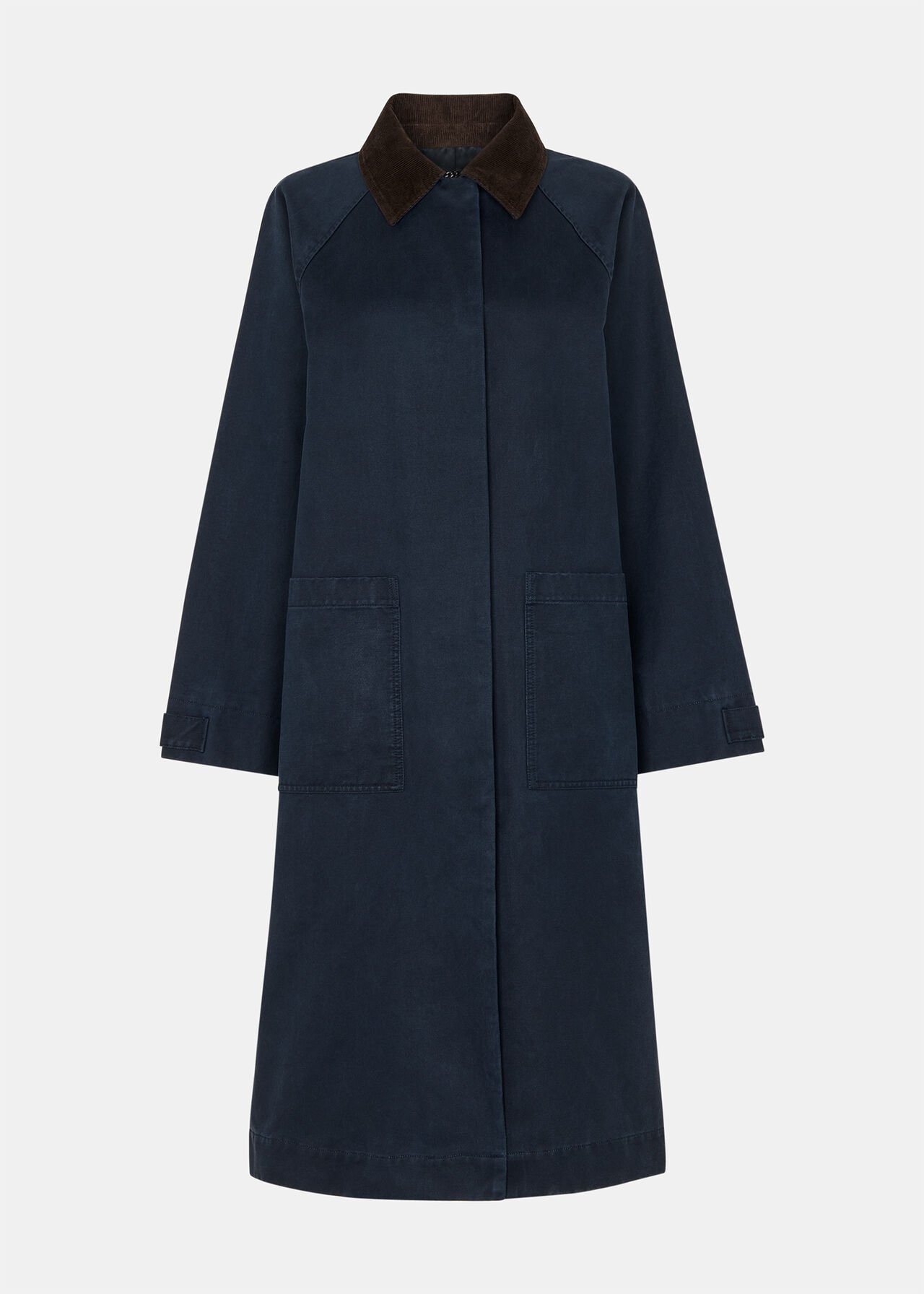 Gabriella Waxed Overcoat