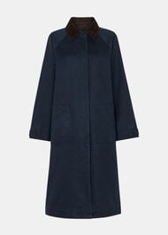 Gabriella Waxed Overcoat