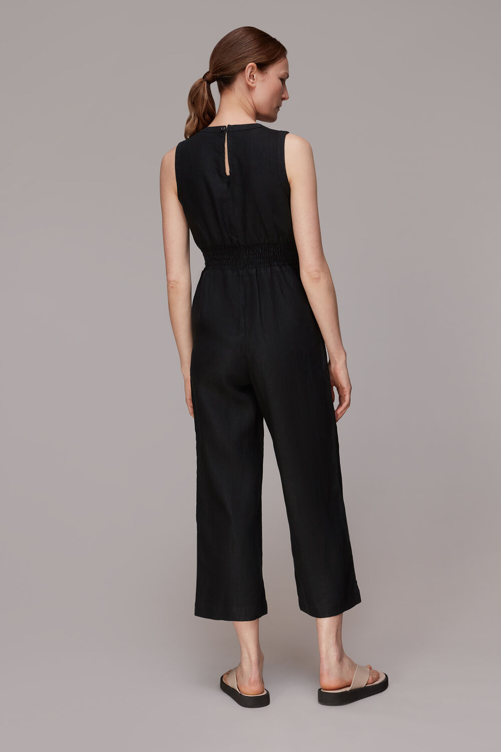 Melanie Linen Jumpsuit