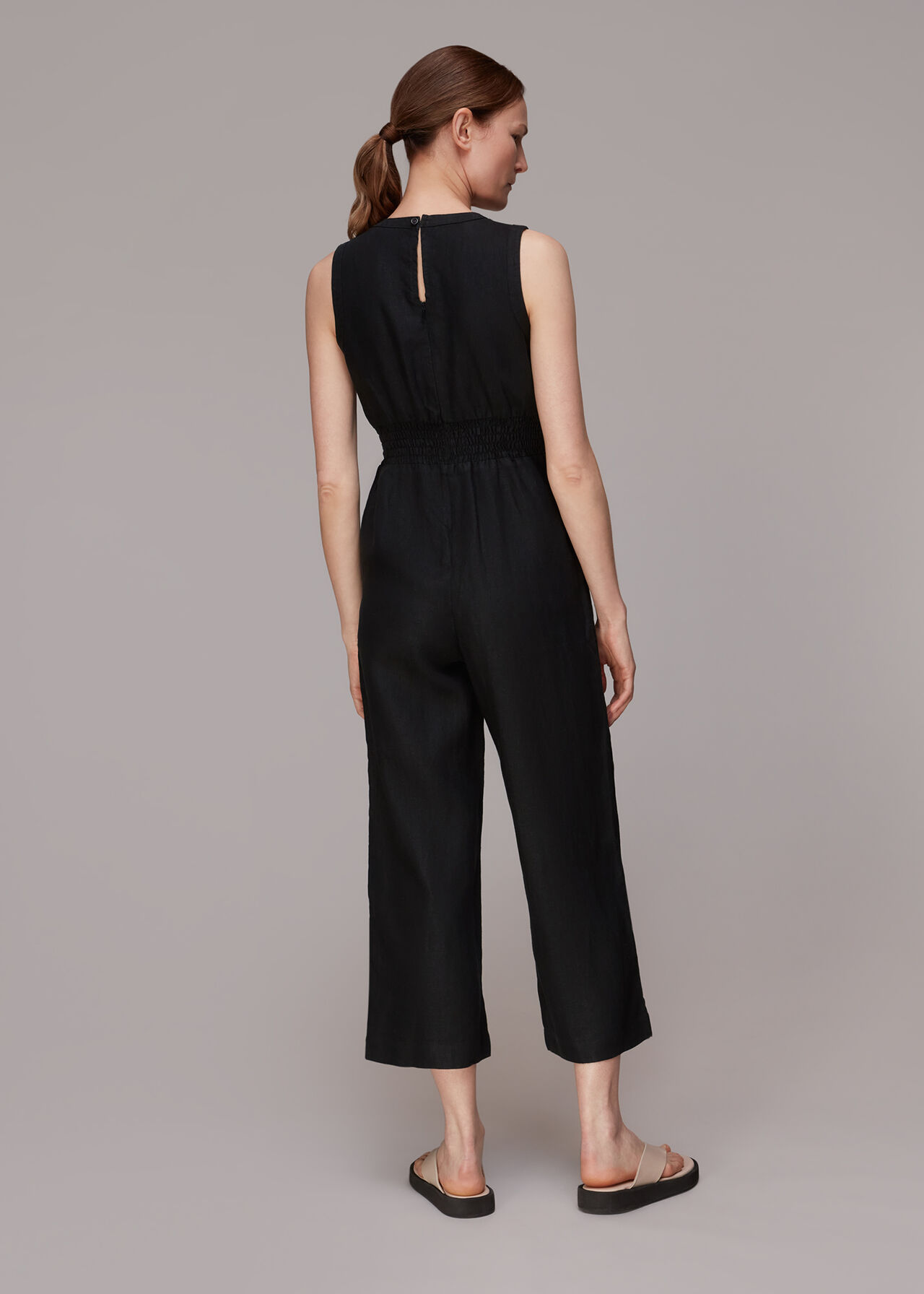 Melanie Linen Jumpsuit