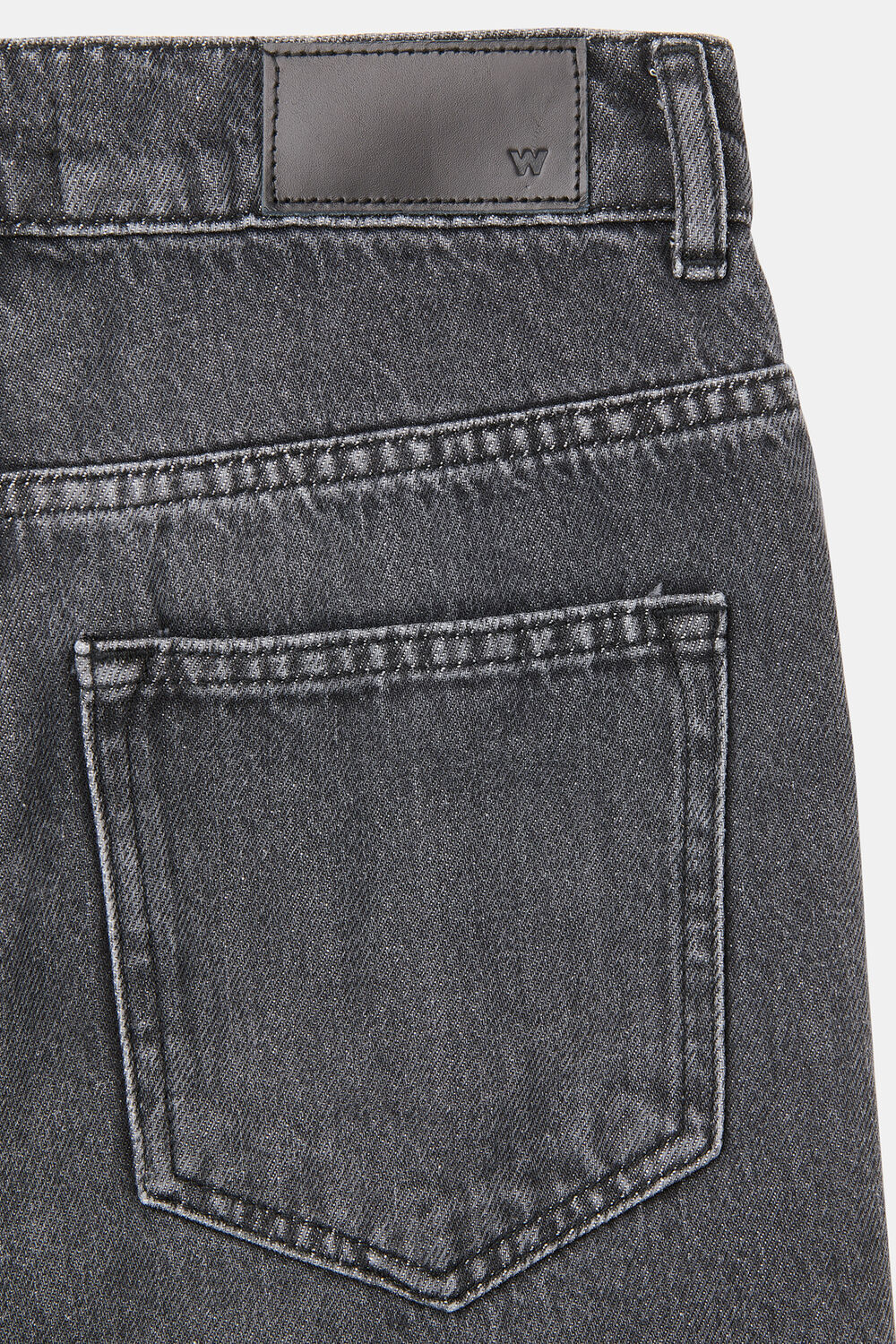 Grey Authentic Barrel Leg Jean