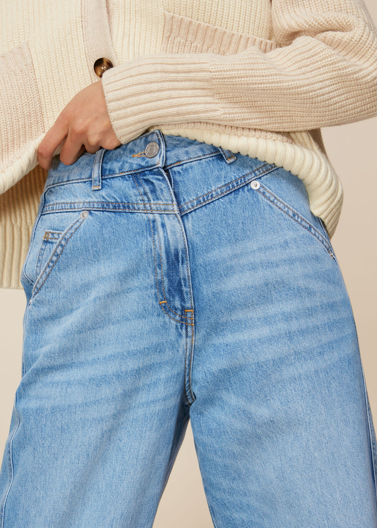 Authentic Seam Detail Jean