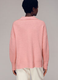 Rib Collar Sweater