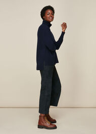 Cashmere Roll Neck Knit
