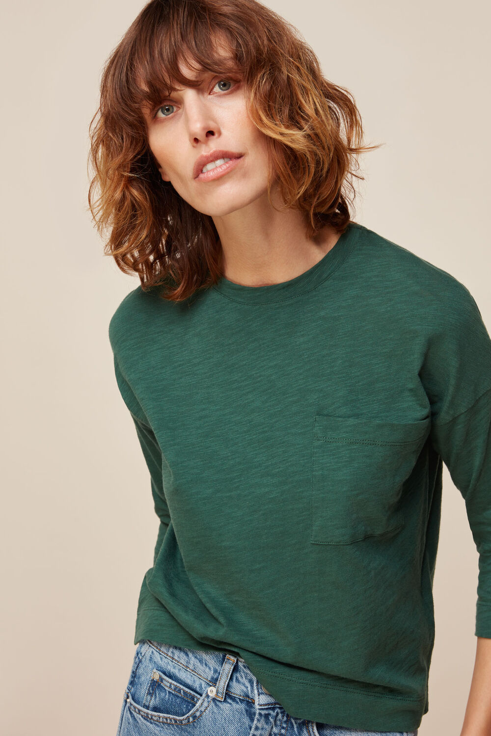 Cotton Pocket Top