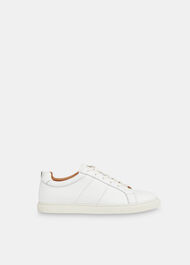 Koki Lace Up Trainer White