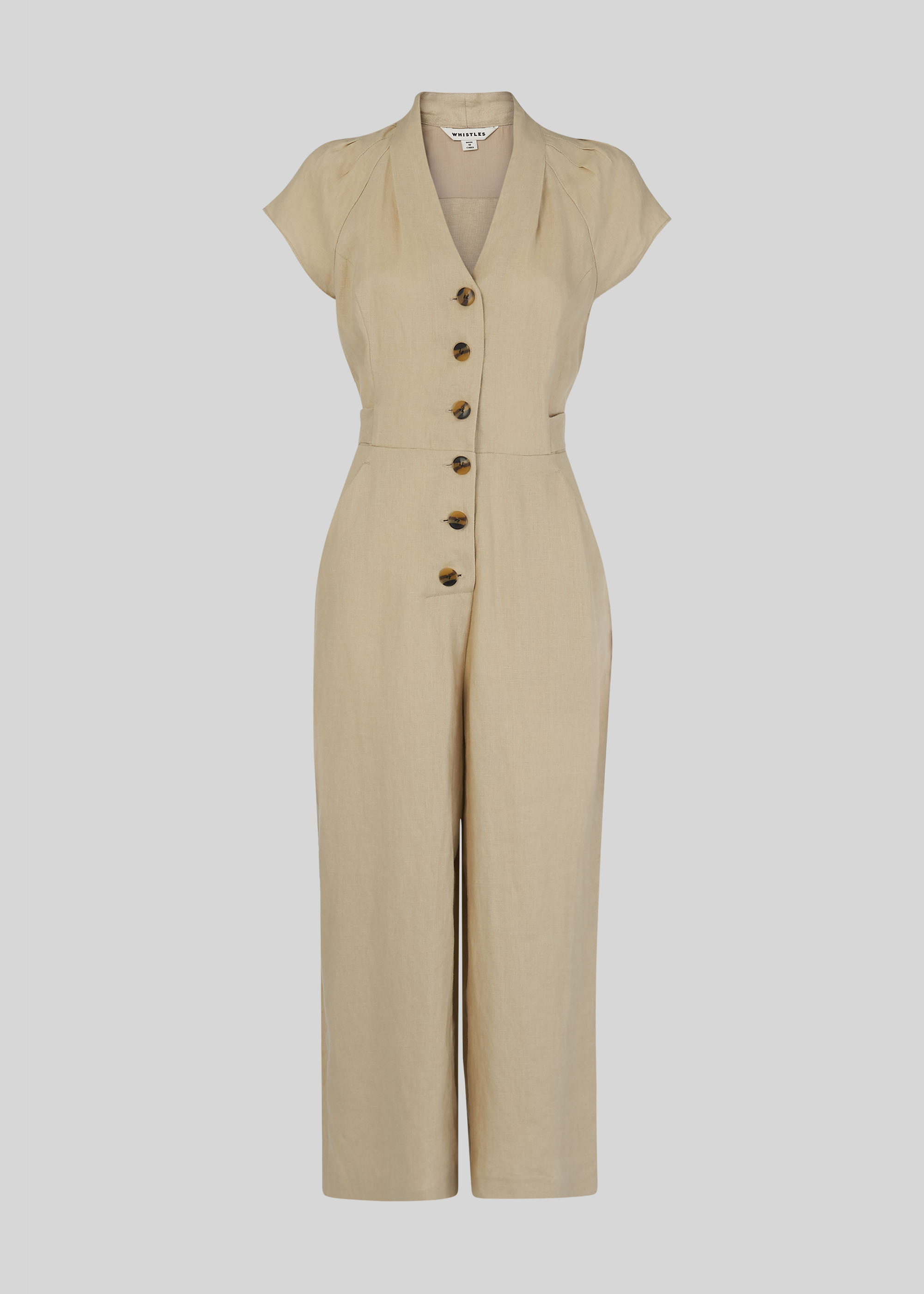 Sana Linen Button Jumpsuit 2024 cenisamoletnibileti