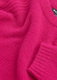 Textured Crew Neck Sweater
