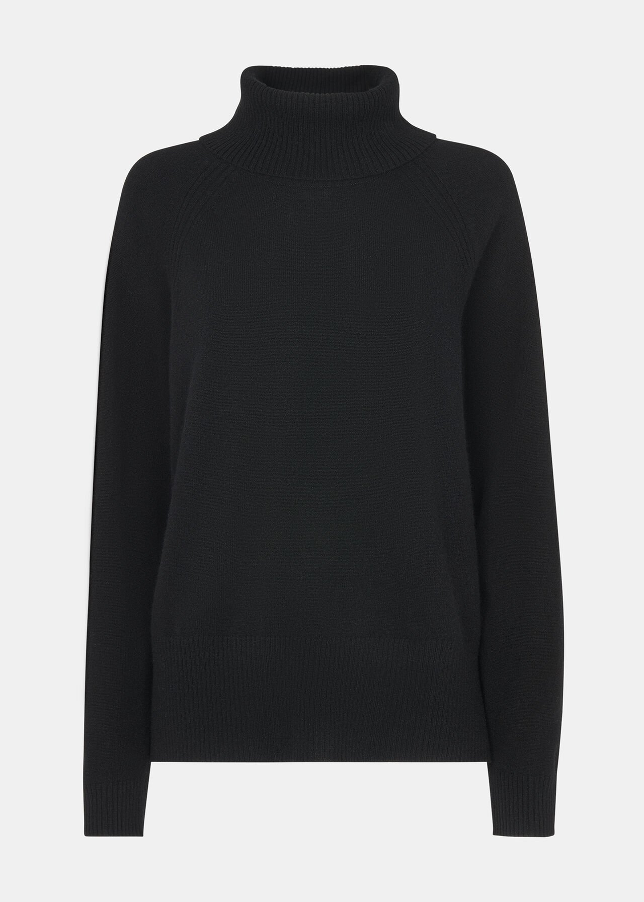 Cashmere Roll Neck Jumper