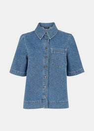 Jade Short Sleeve Denim Shirt