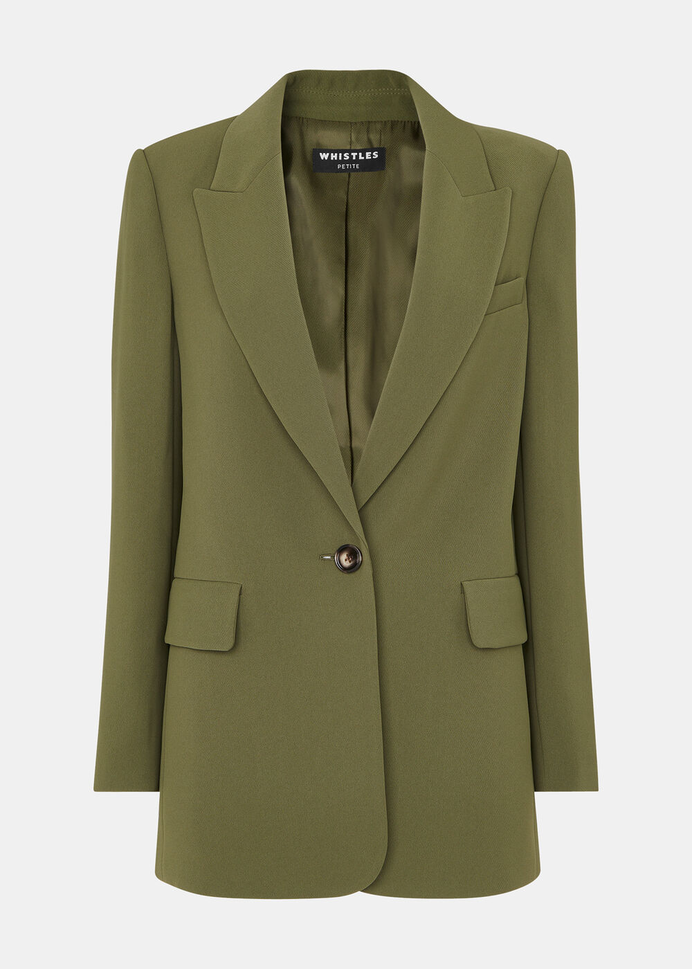 Petite Crepe Boyfriend Blazer