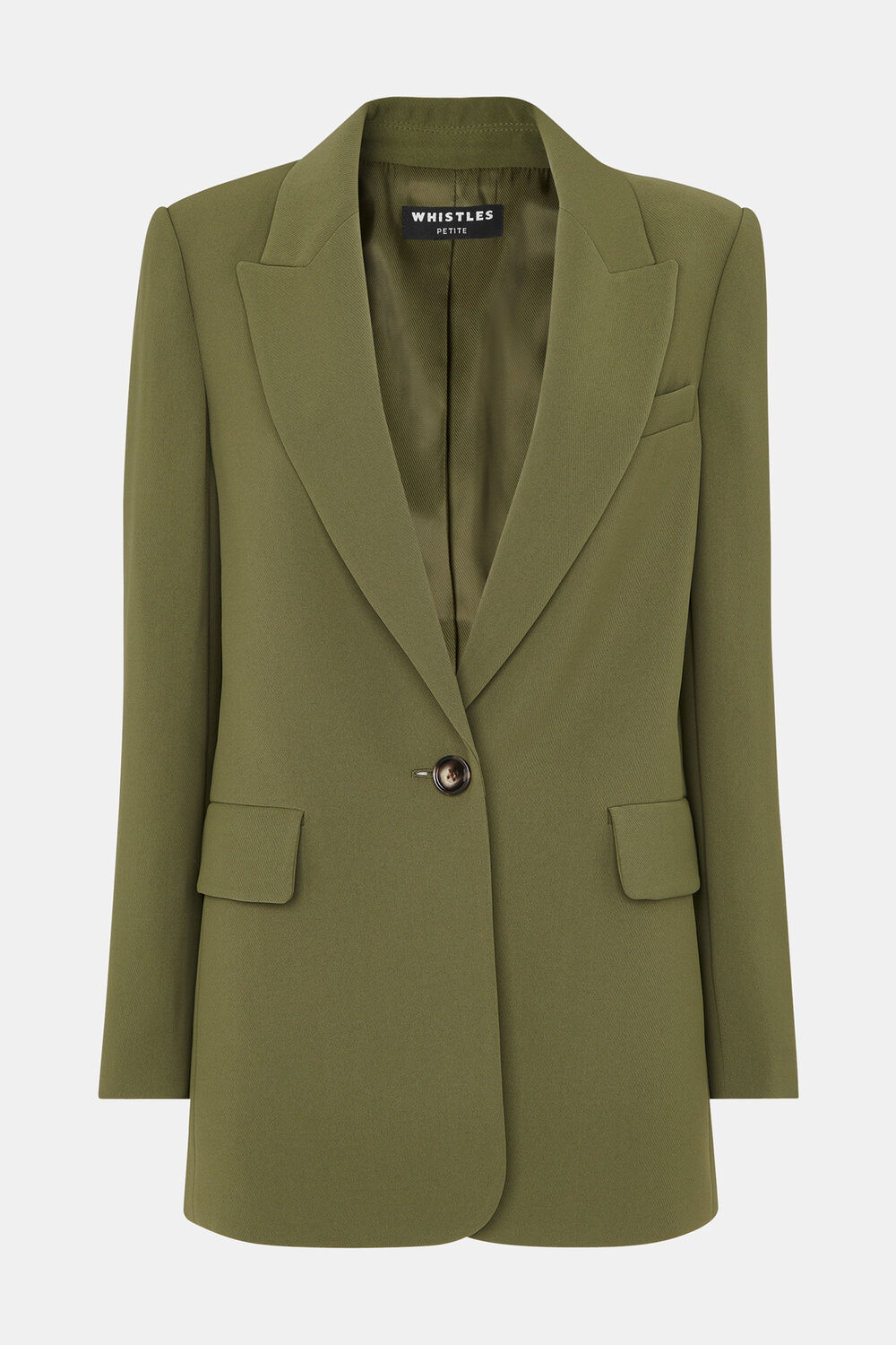 Petite Crepe Boyfriend Blazer
