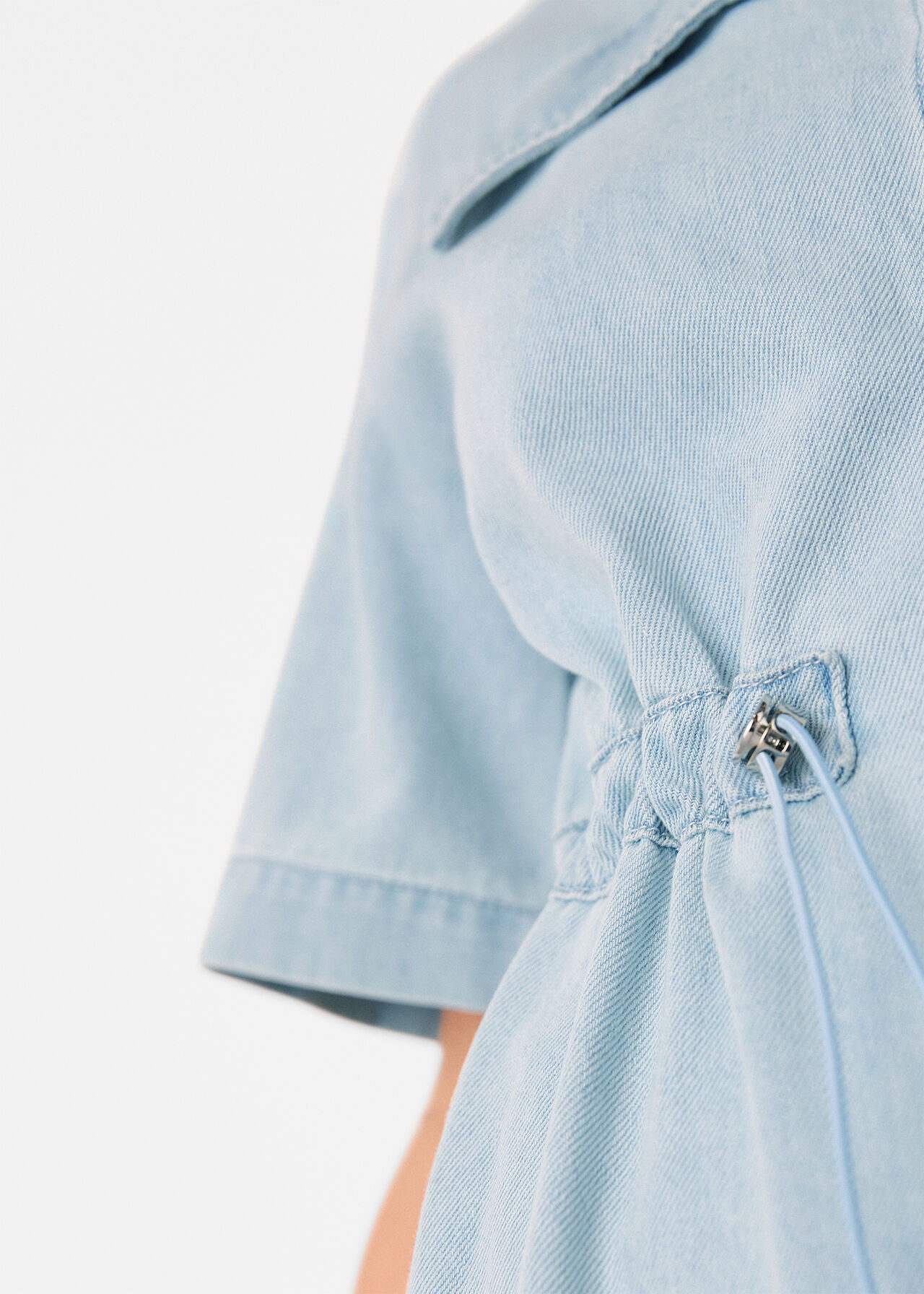 Short Sleeve Utility Jumpsuit