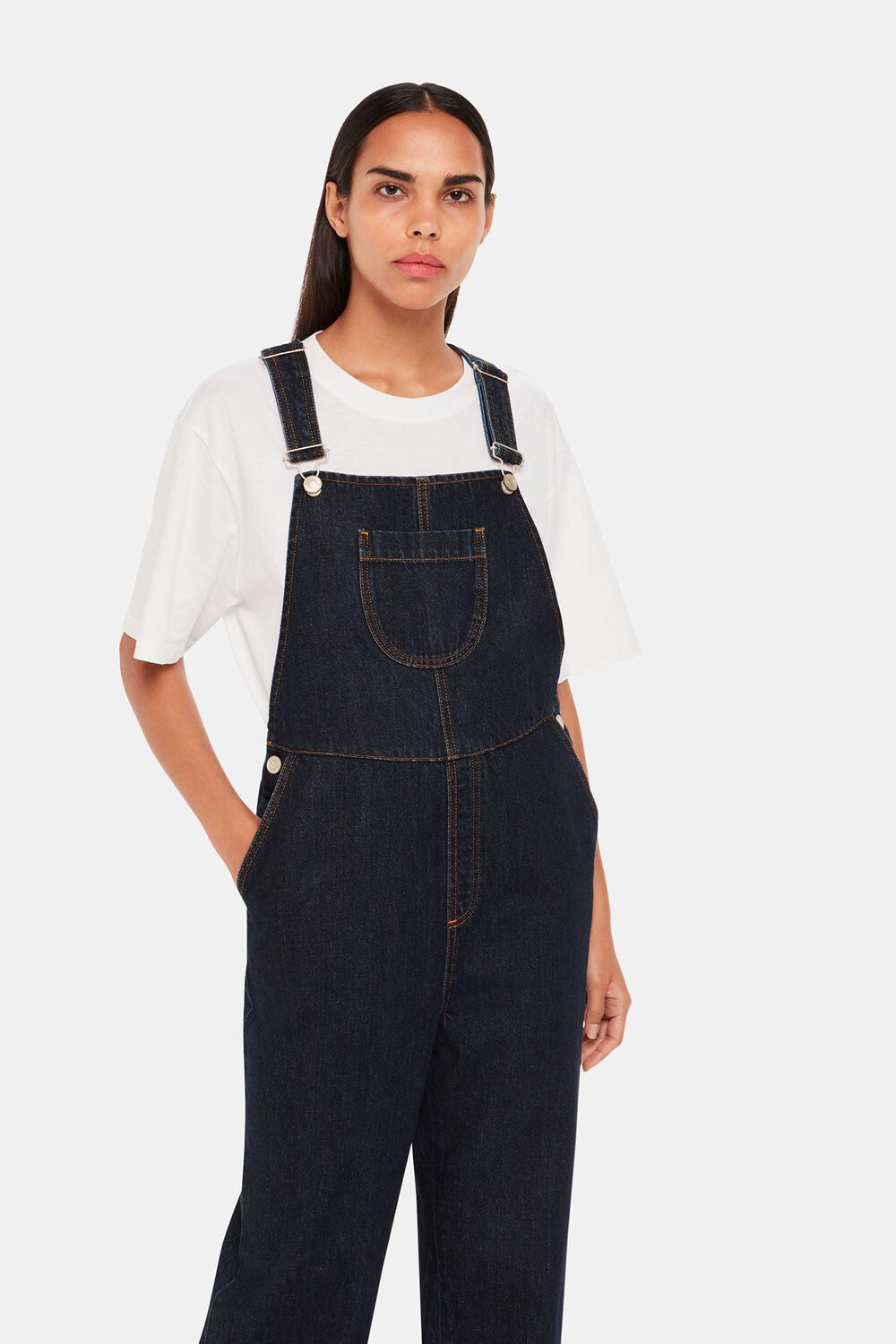 Dark Denim Leni Dungaree