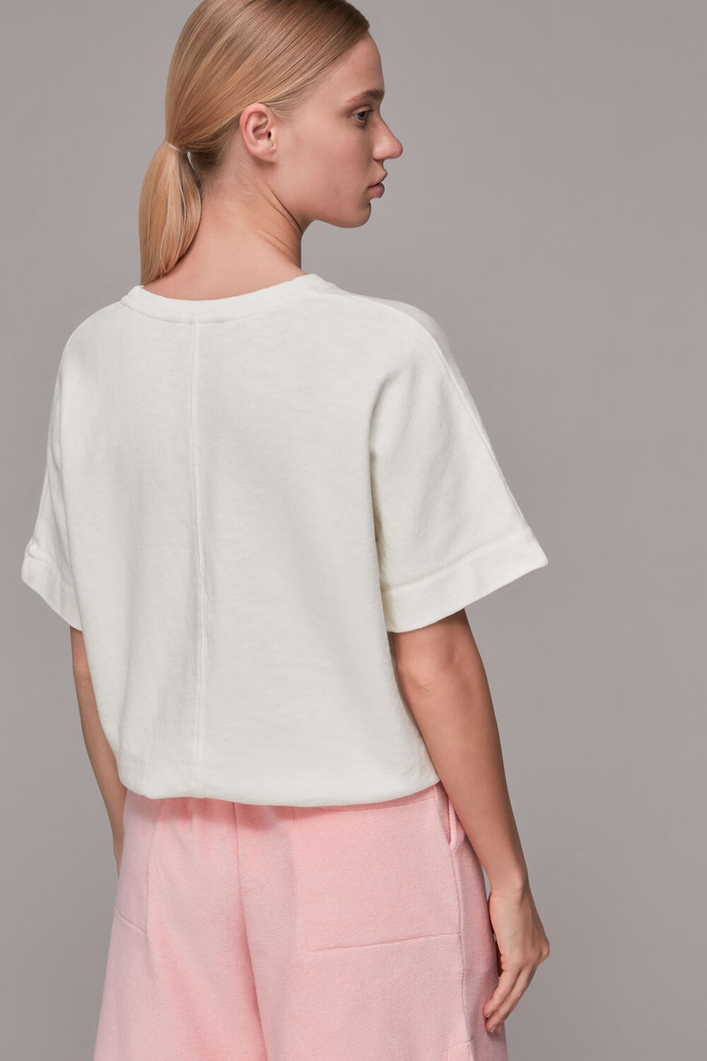 Short Sleeve Drawstring Sweat