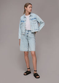 Acid Wash Classic Denim Jacket