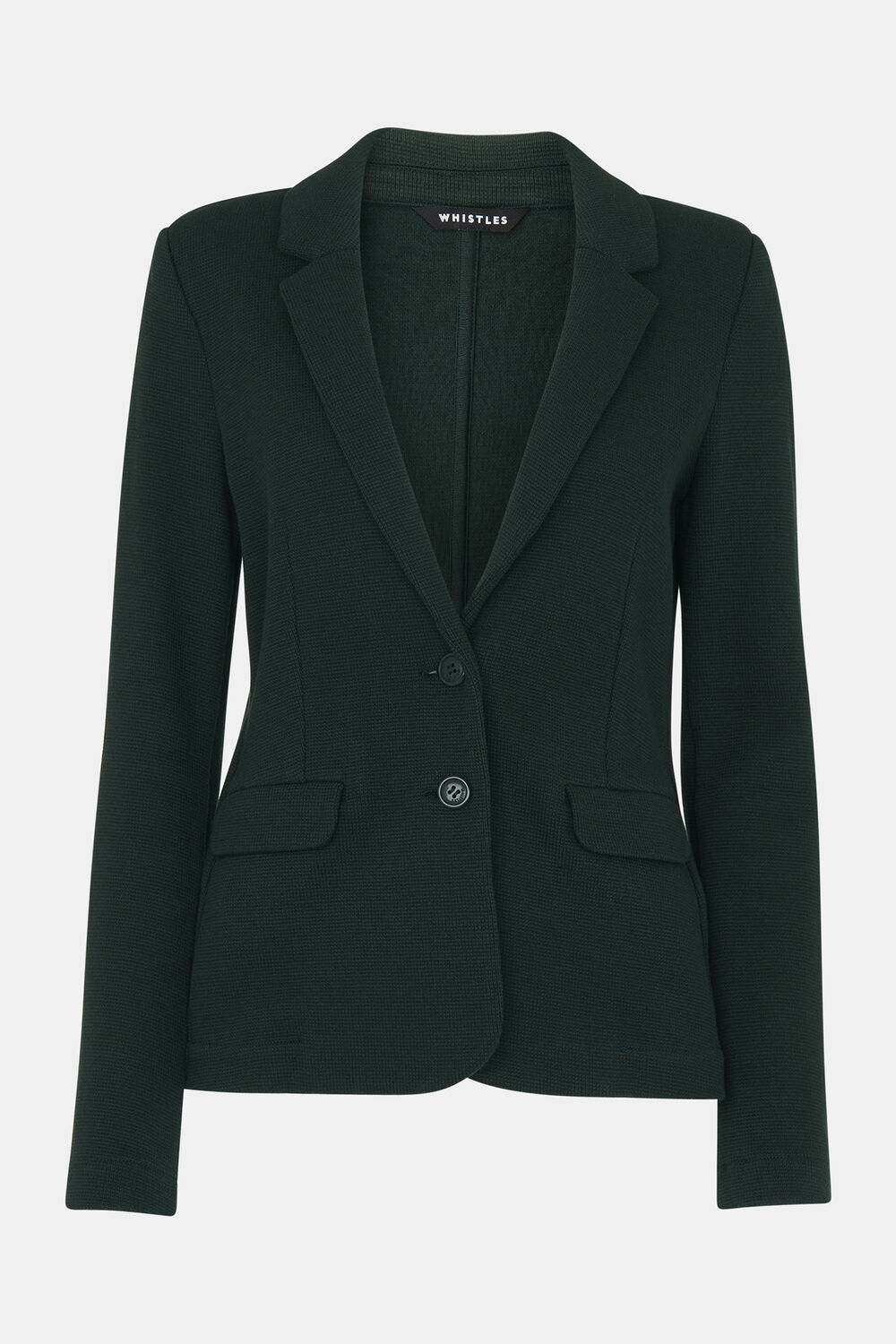Forest Green Slim Jersey Jacket
