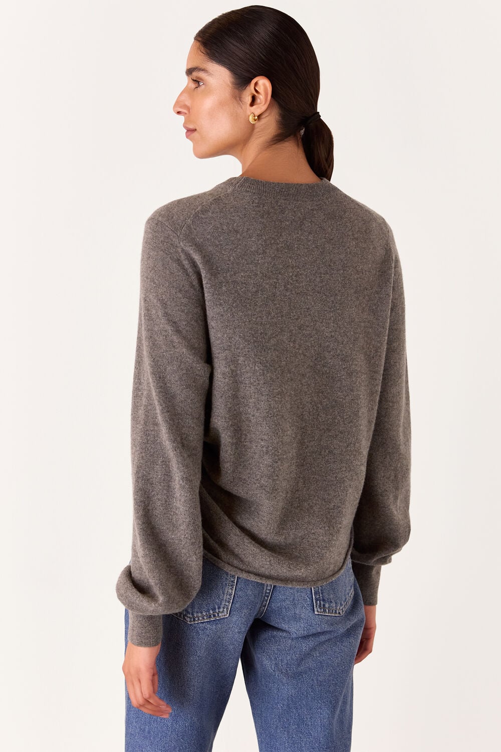 Side Ruched Detail Knit