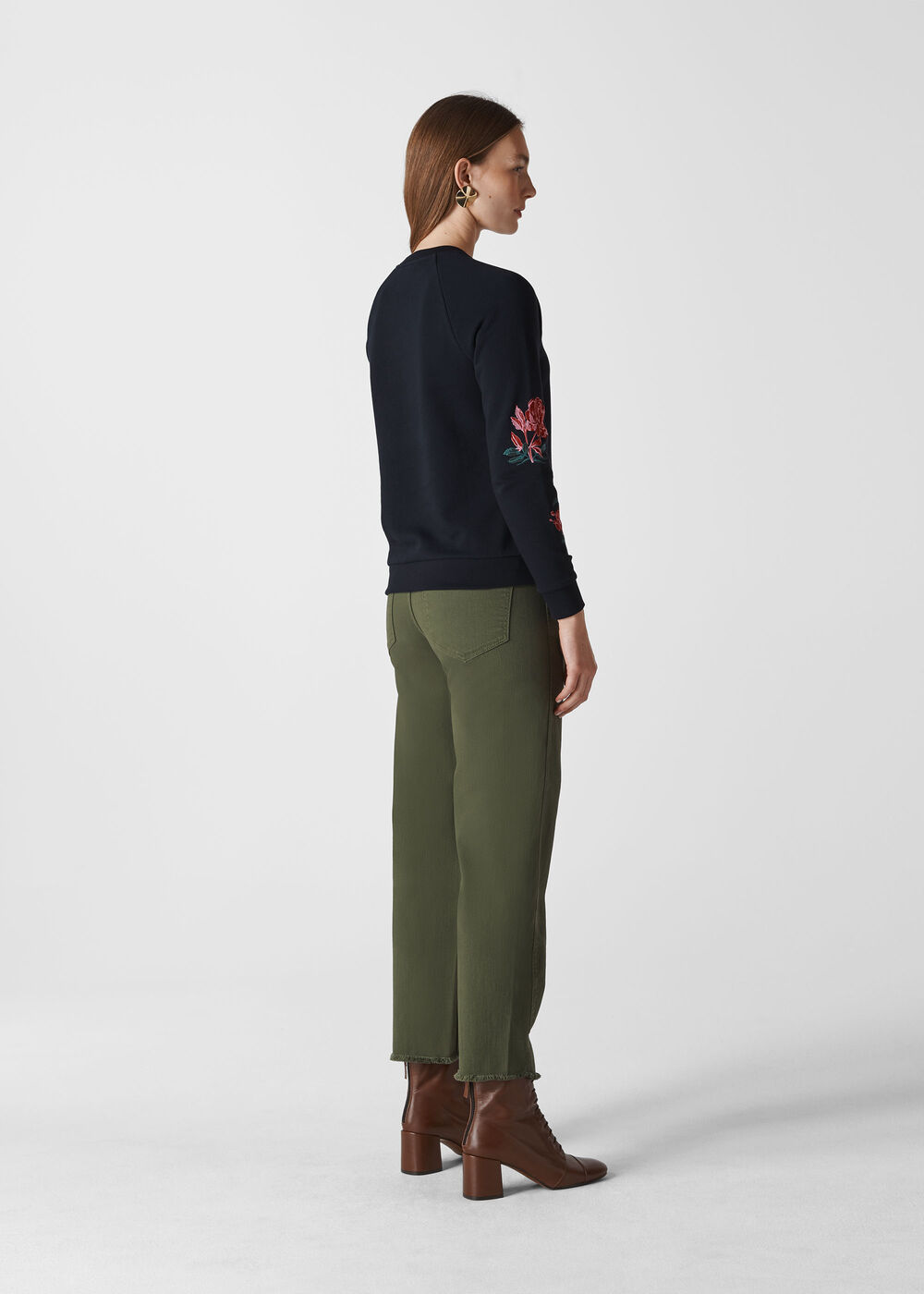 Digital Bloom Sweatshirt Multicolour
