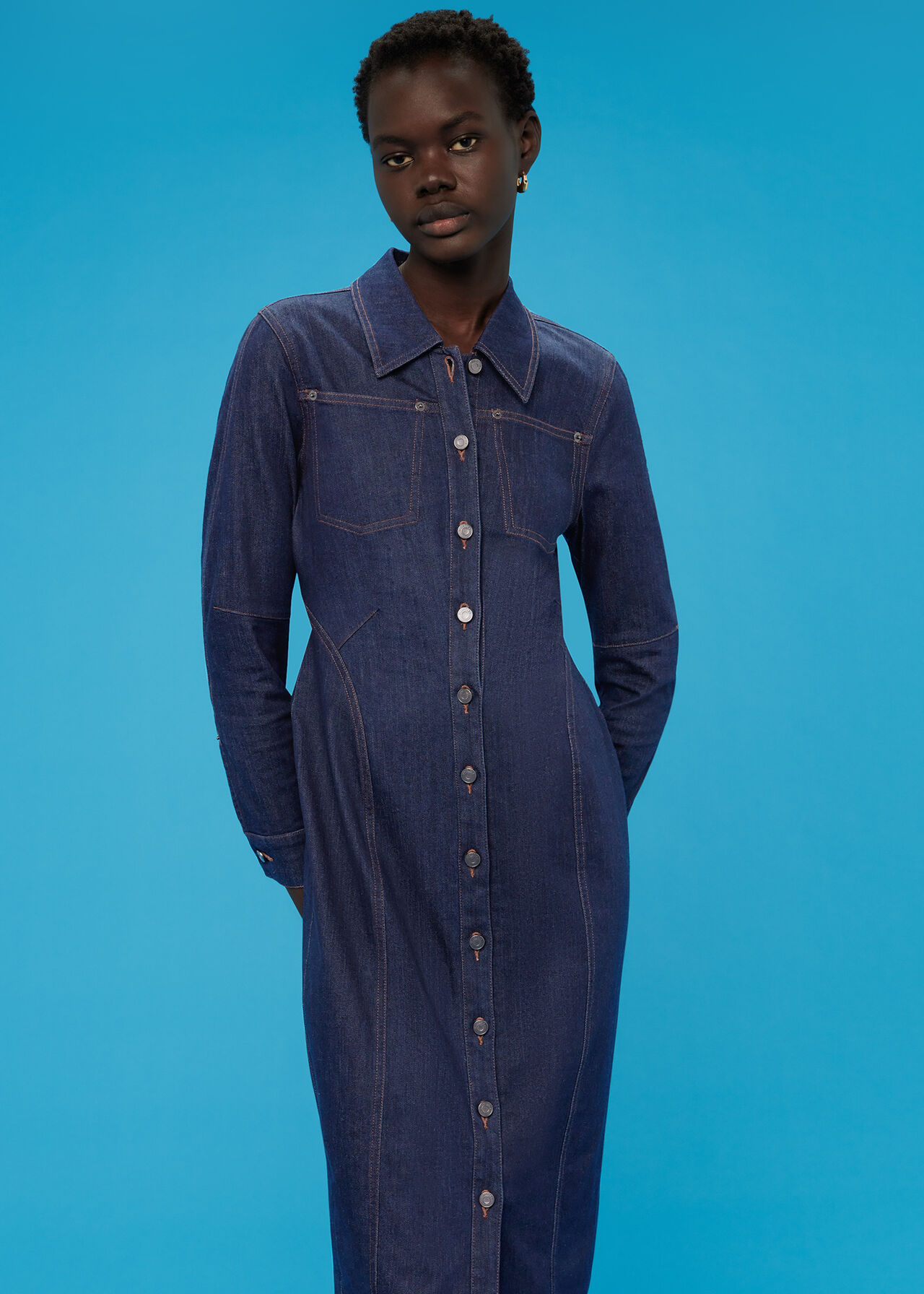 Denim Corset Dress