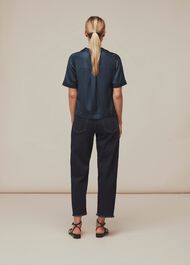 Silk Satin Bowling Shirt