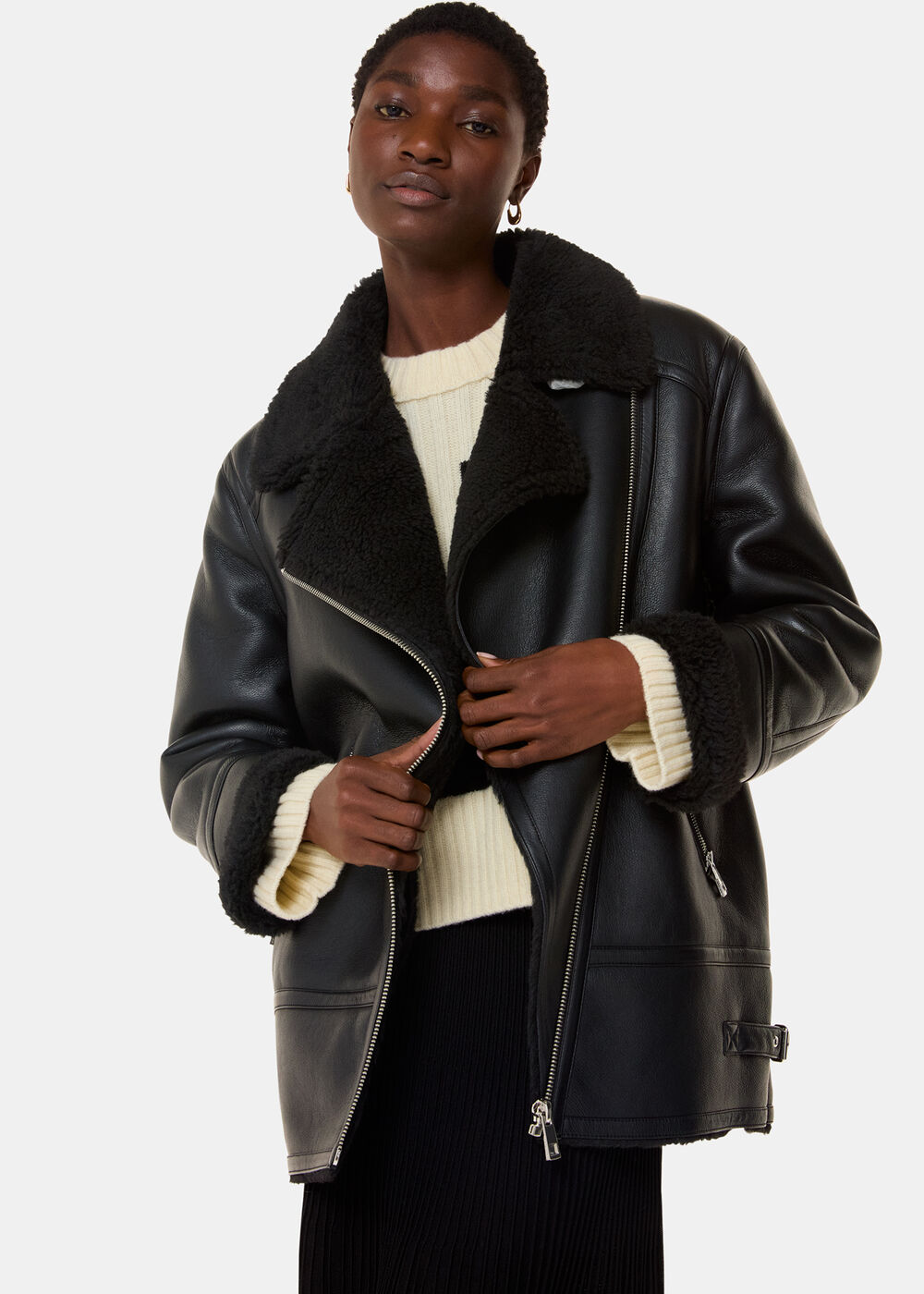 Faux Fur Aviator