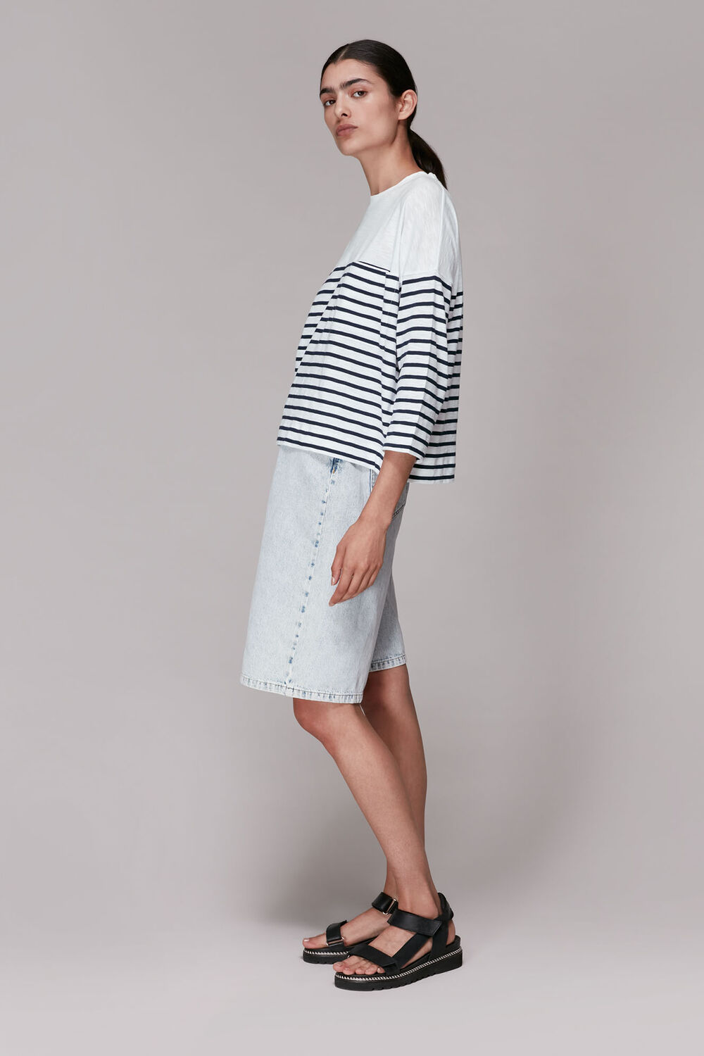 Breton Cotton Pocket Top