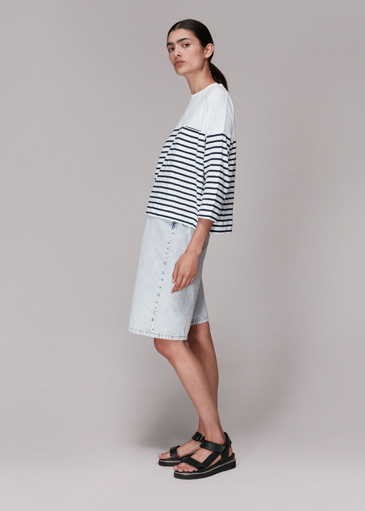 Breton Cotton Pocket Top