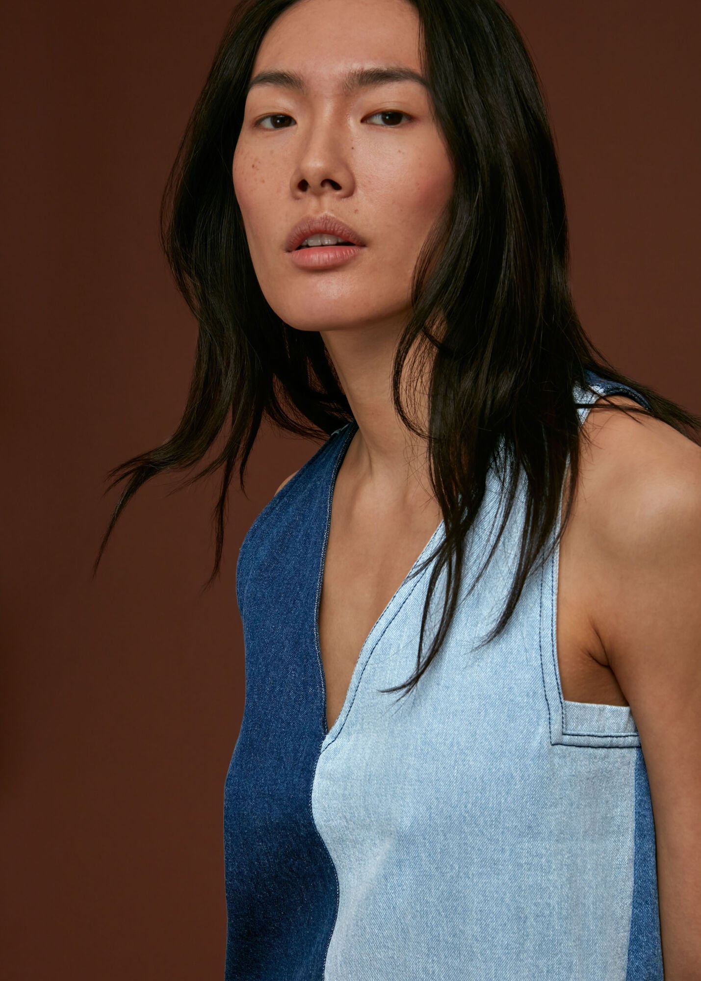 Denim Whisper Dress main image 1