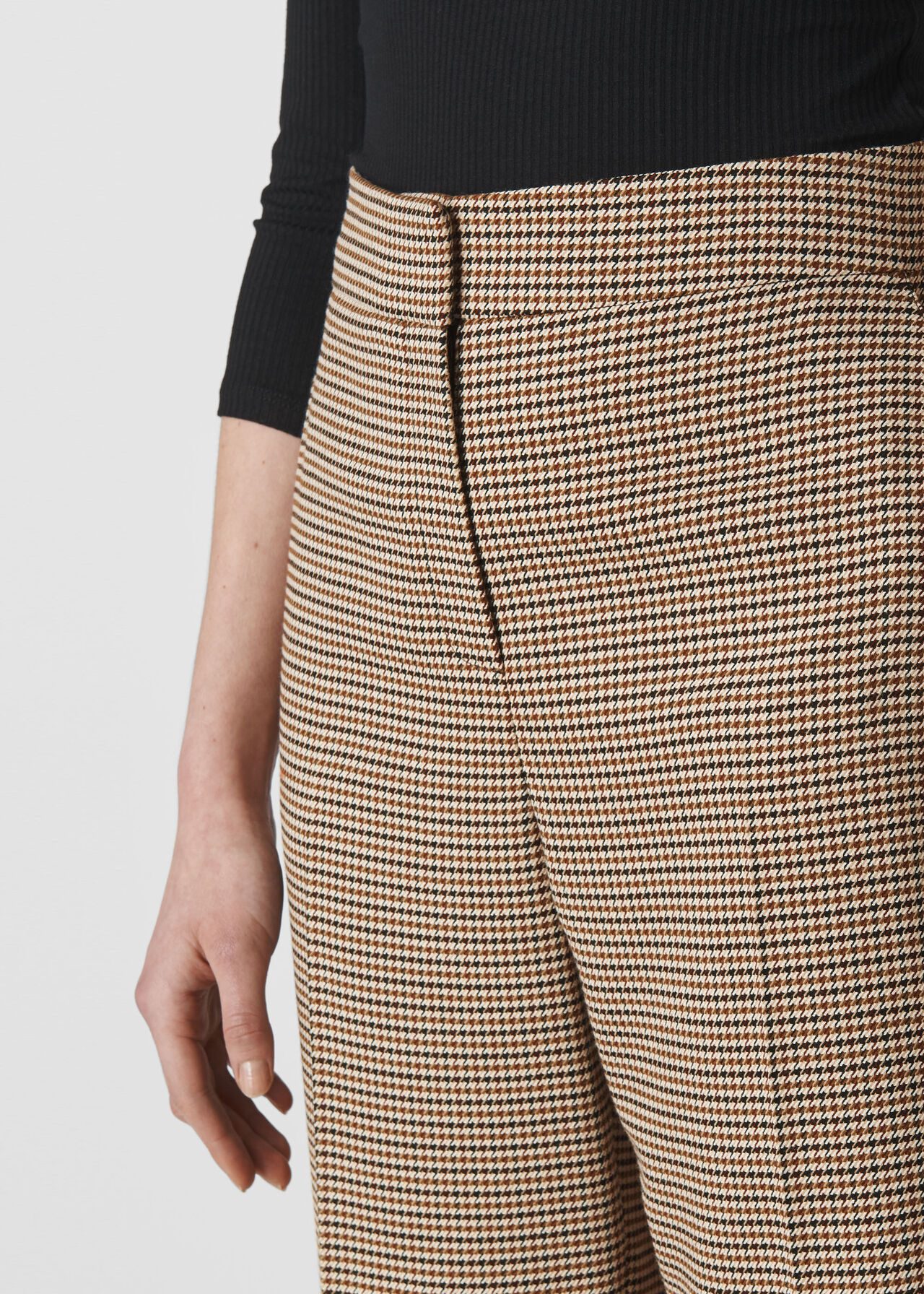 Kate Check Classic Trouser Multicolour