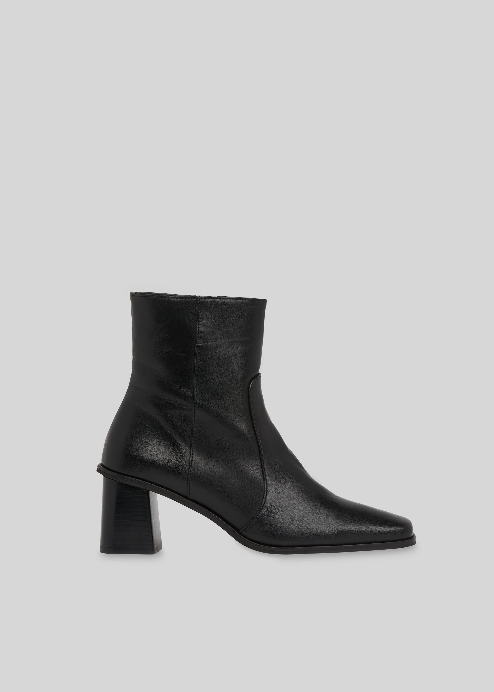 whistles black ankle boots