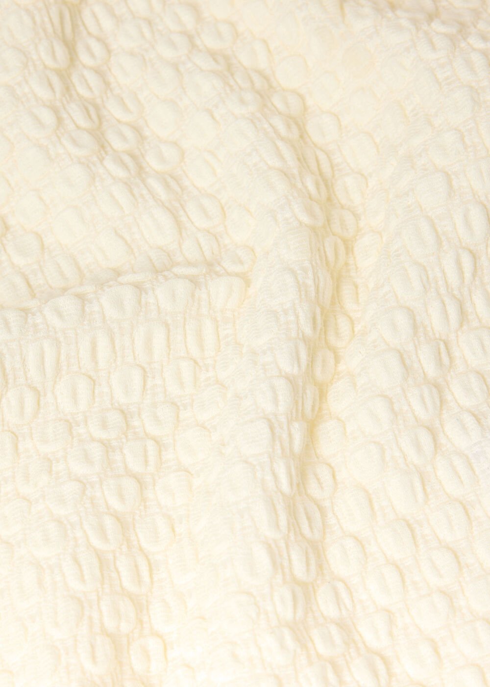 Textured Circle Jersey Top