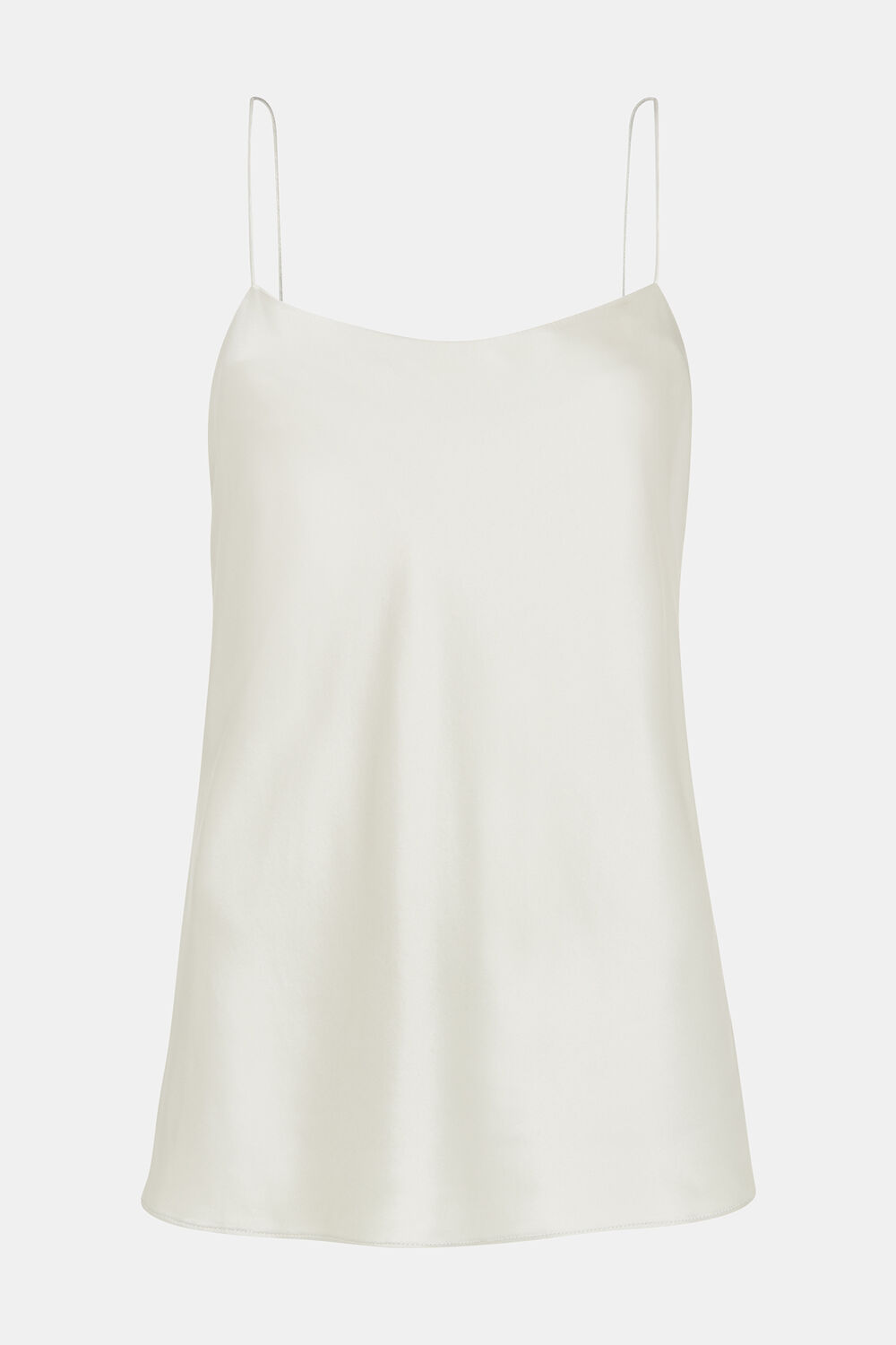 Silk Cami Top Silver