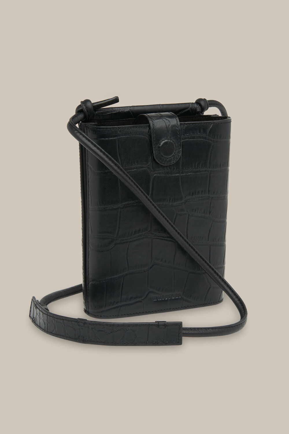 Alton Croc Pouch Bag