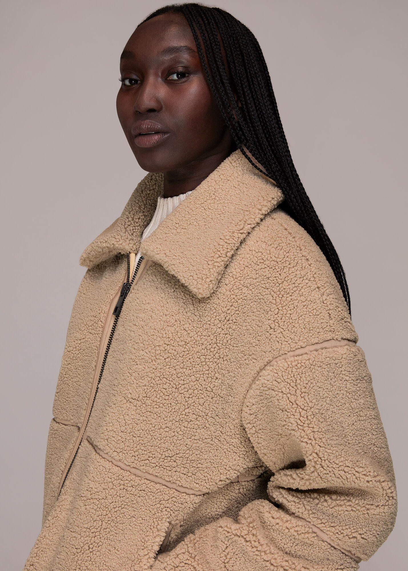 Whistles teddy hotsell bear coat
