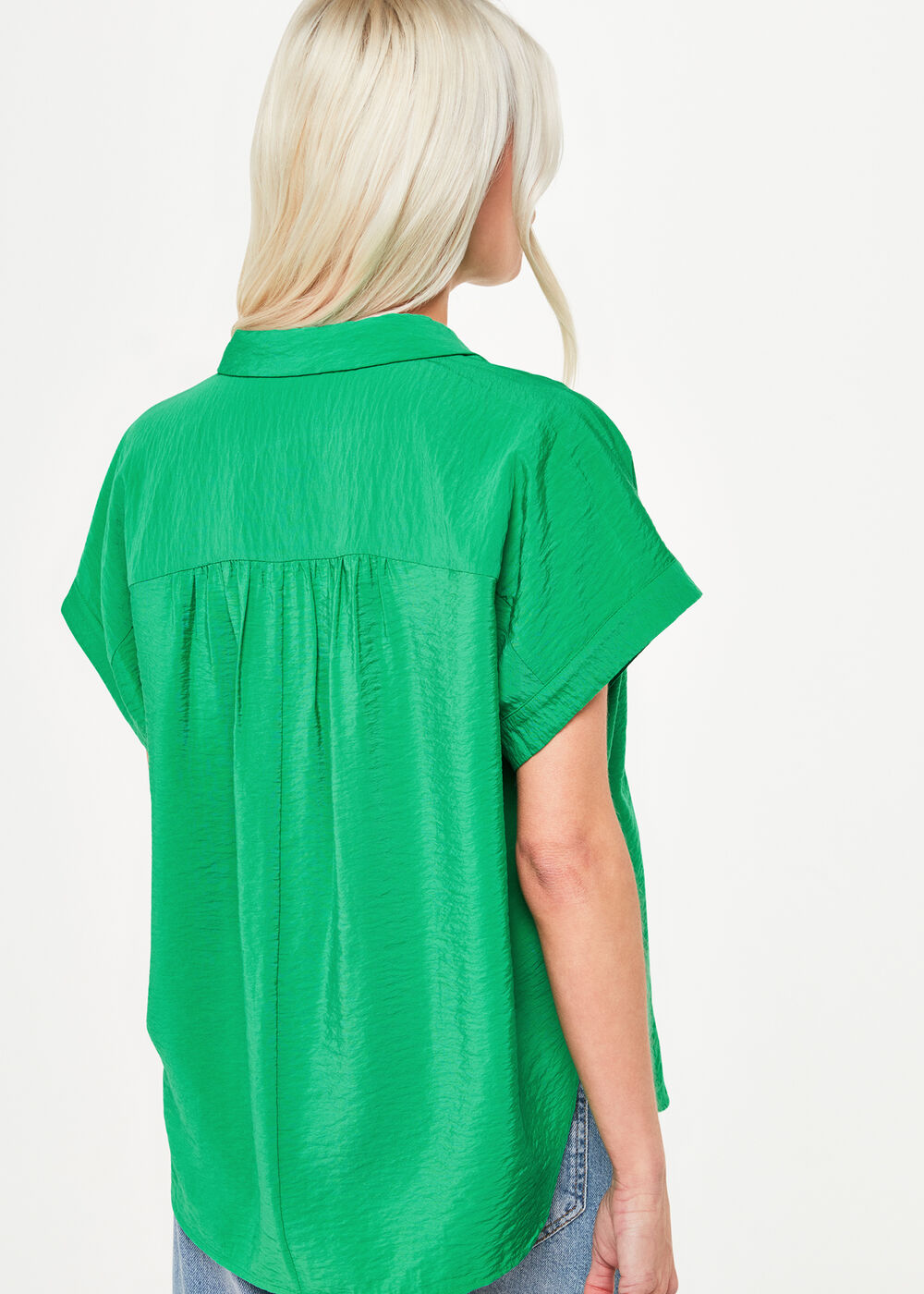 Petite Nicola Button Shirt