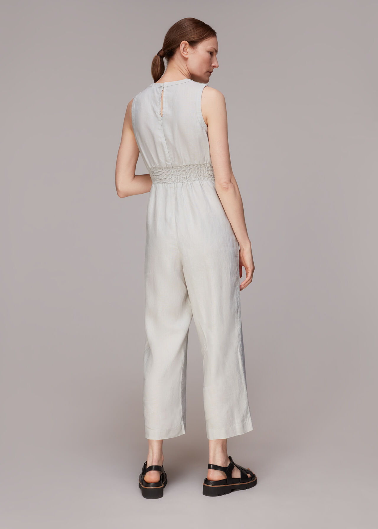 Melanie Linen Jumpsuit