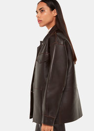 Clean Bonded Leather Jacket