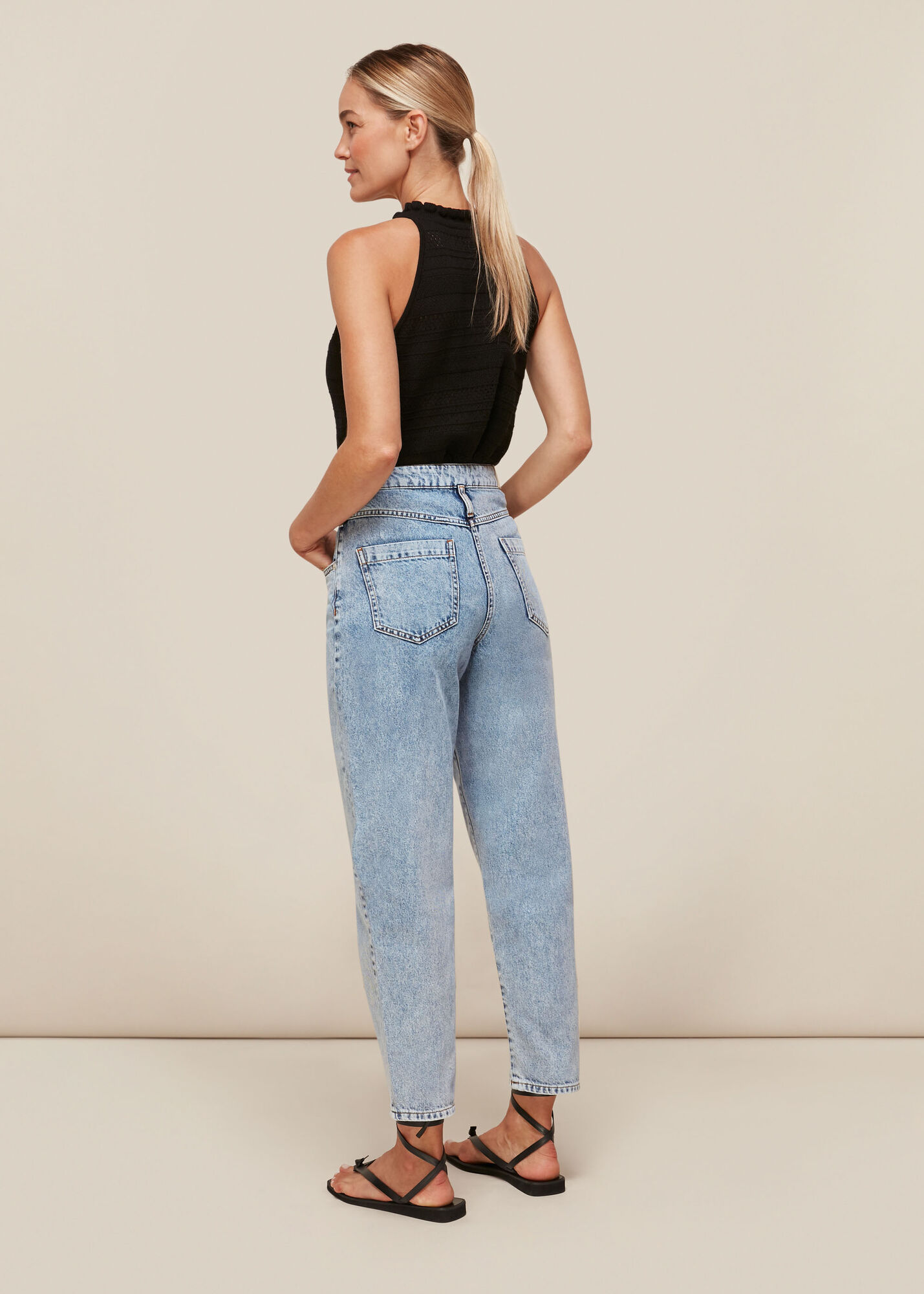 Acid Wash Acid Wash Denim Jean WHISTLES