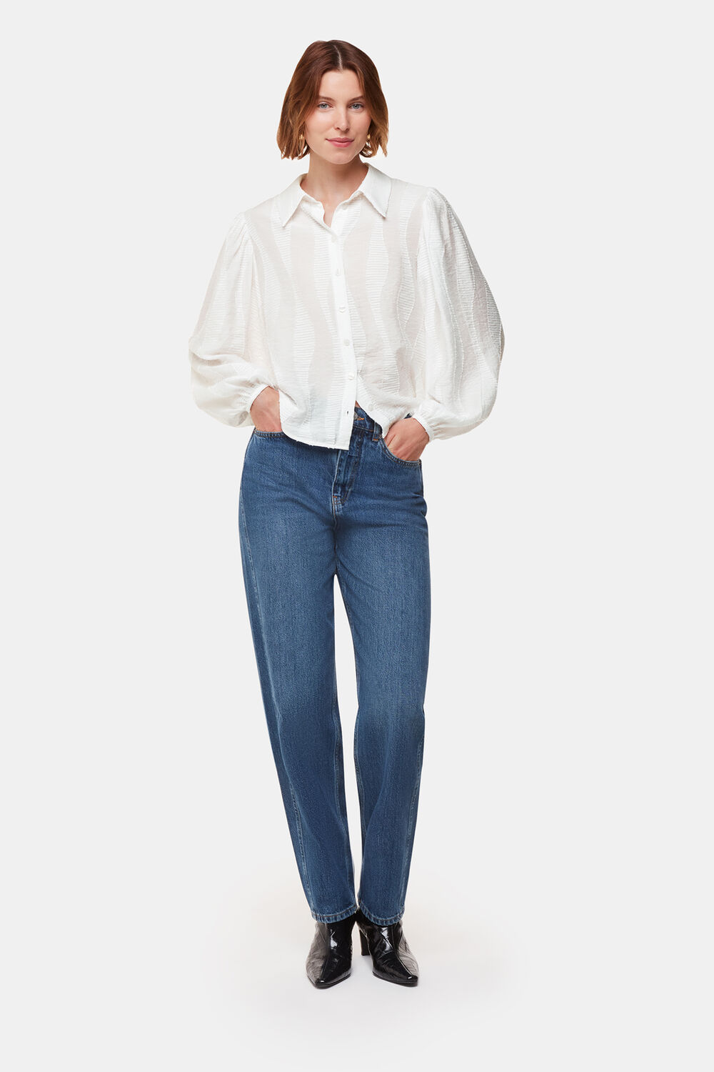 Hannah Textured Shirt