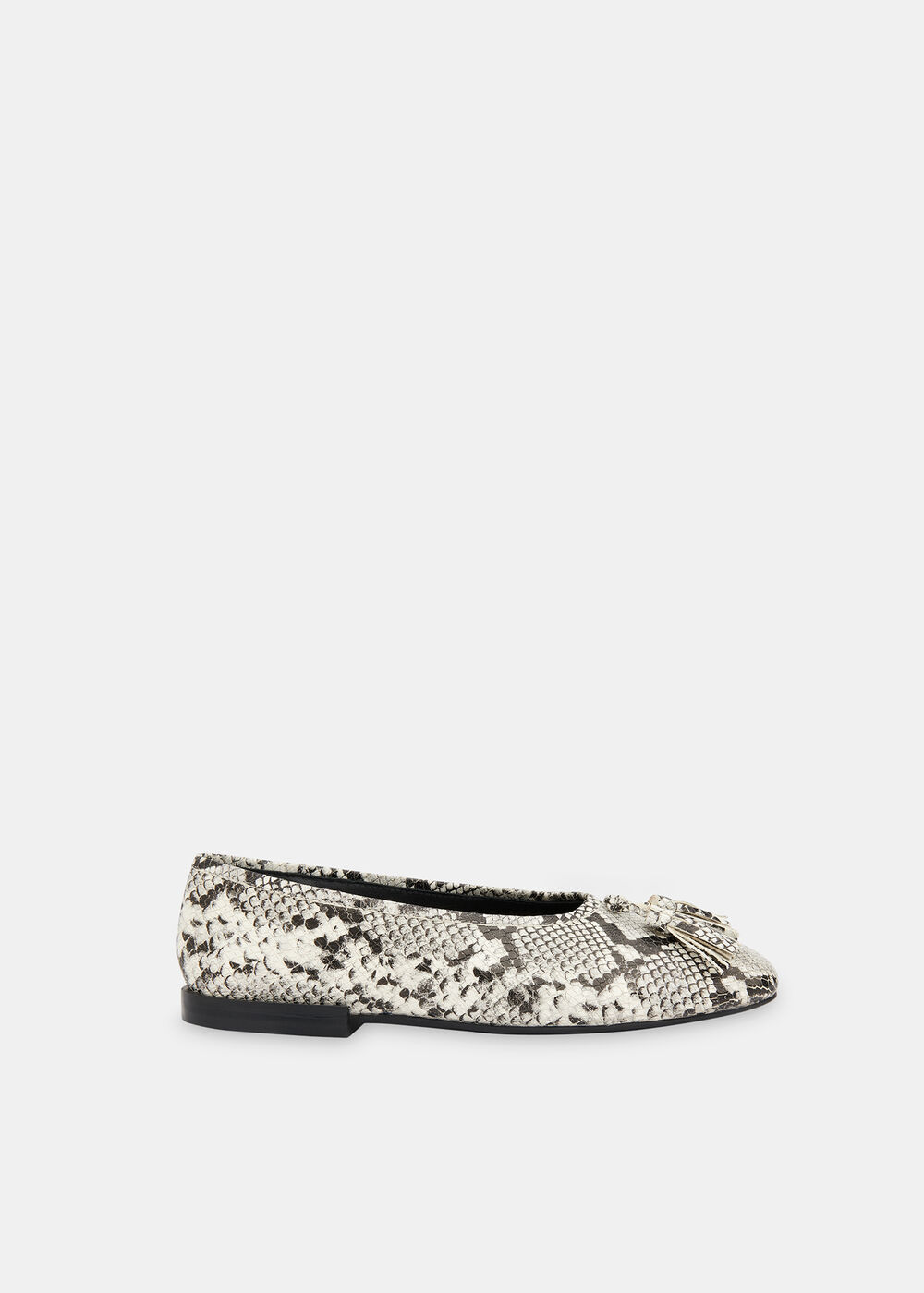 Cilou Tassel Snake Ballet Pump