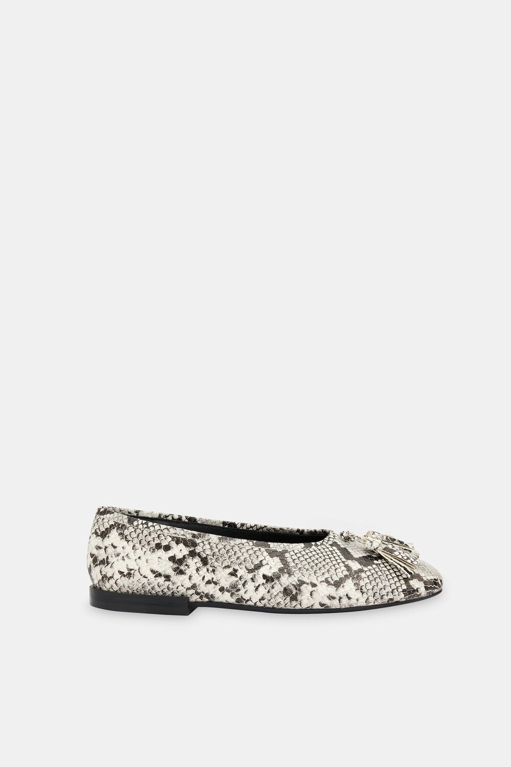 Cilou Tassel Snake Ballet Pump