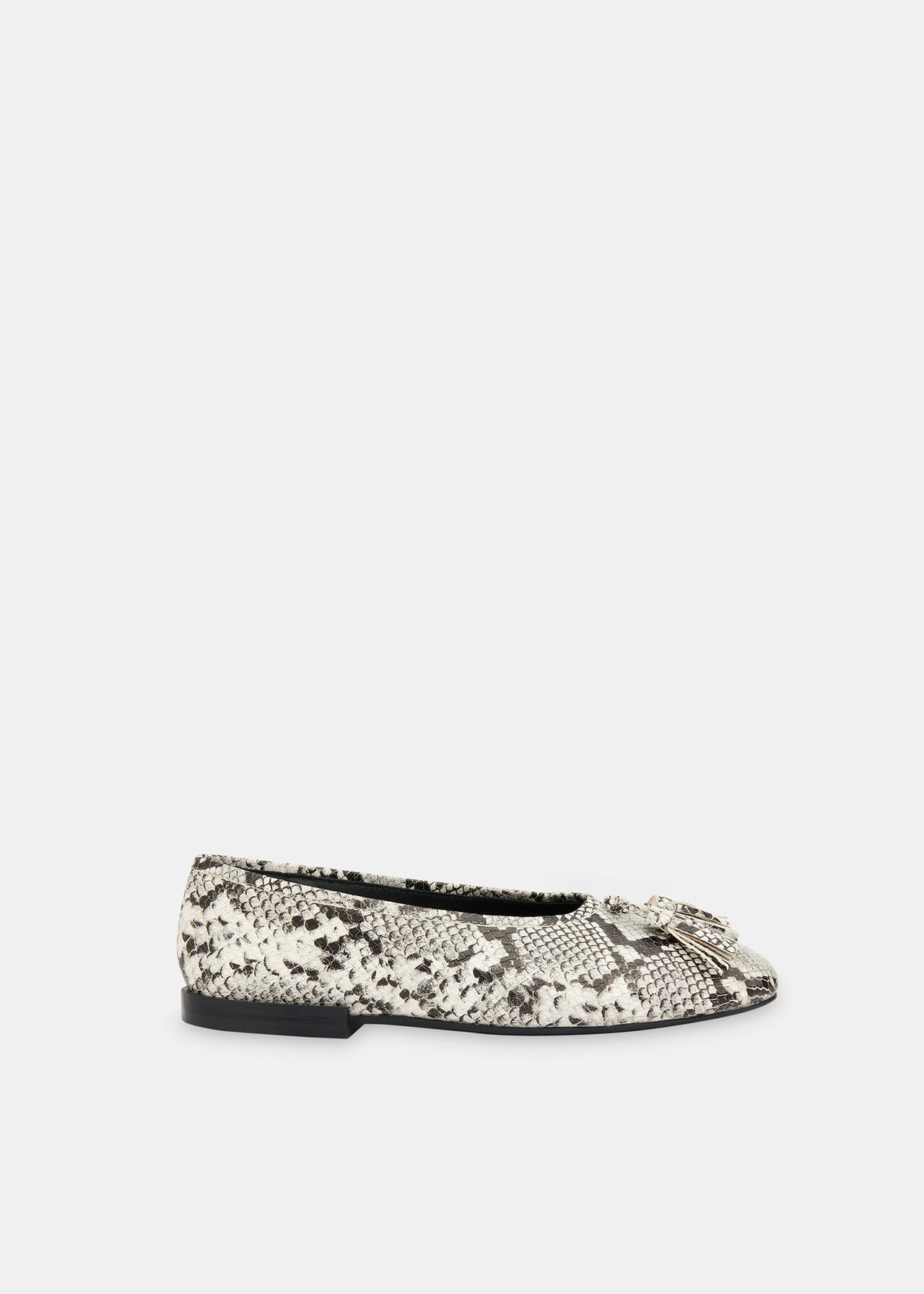 Cilou Tassel Snake Ballet Pump