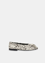 Cilou Tassel Snake Ballet Pump