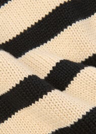 Stripe Detail Cotton Knit
